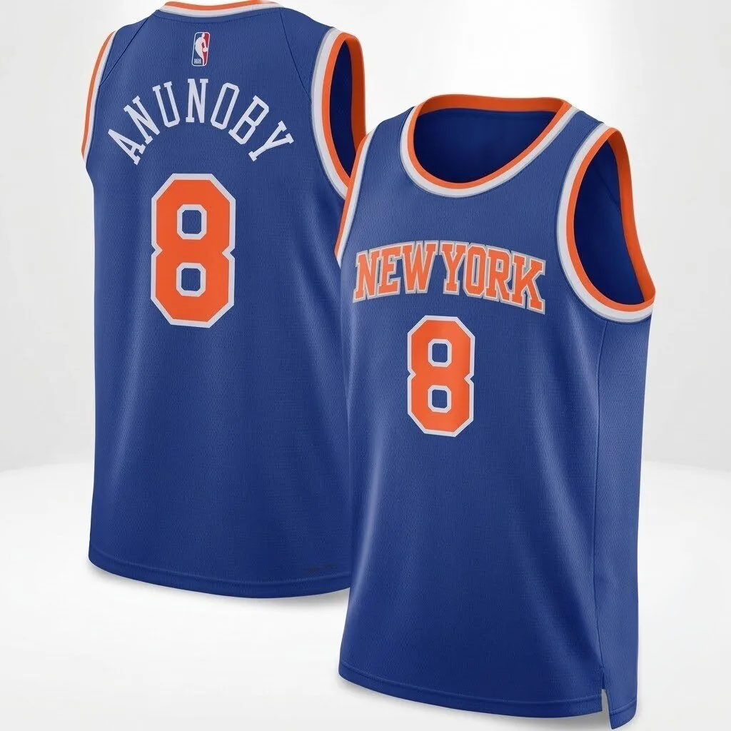 Anne Hathaway Jersey Shirt New York Knicks Merch #8 Swingman Jersey Basketball Fan Gifts 1 - Unicasport Anne Hathaway Jersey Shirt New York Knicks Merch #8 Swingman Jersey Basketball Fan Gifts