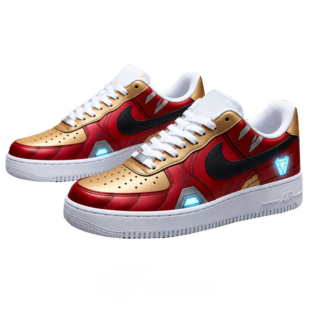 Avengers Endgame Iron Man 2026 Shoes Superhero Sneakers Avengers Merch Gifts For Marvel Fans