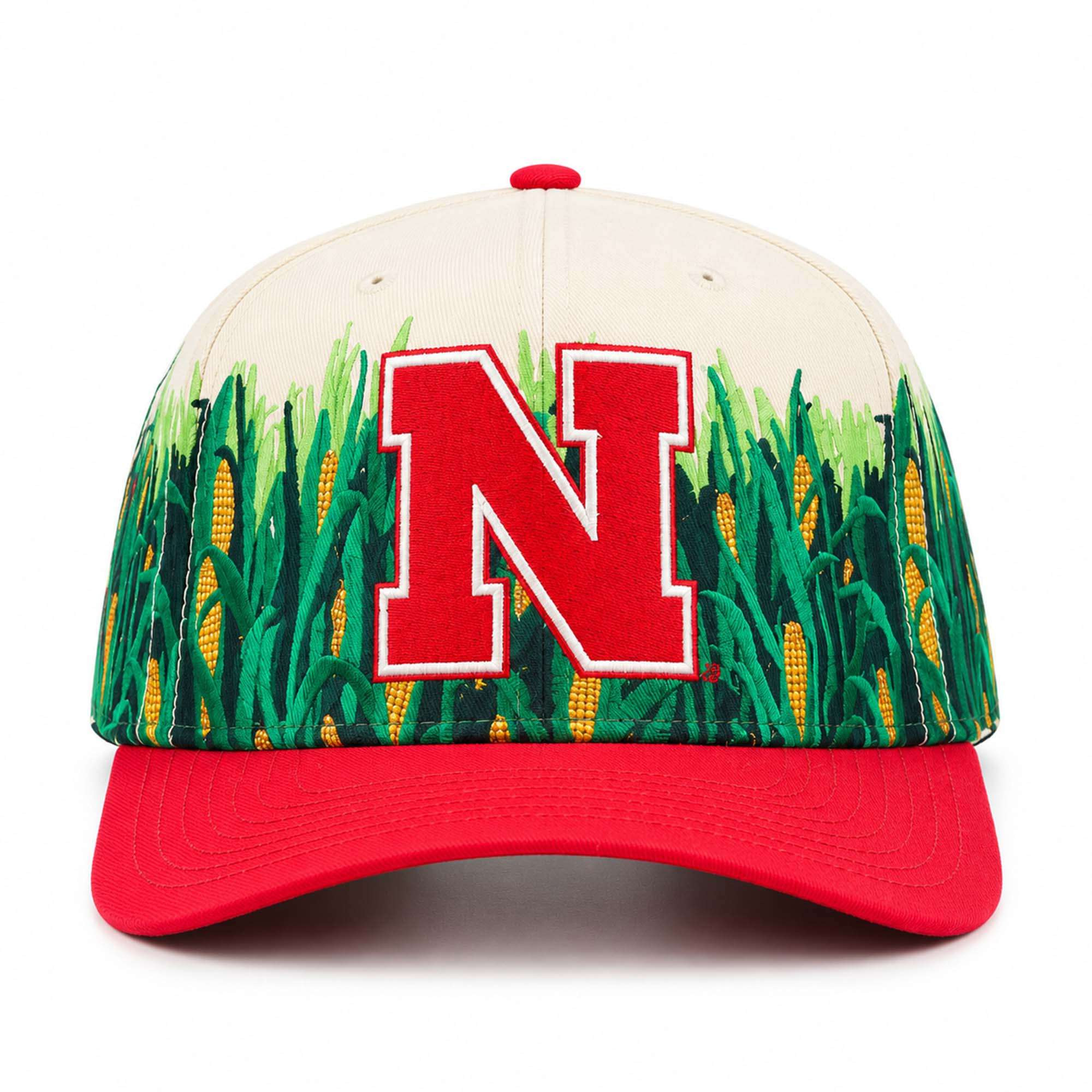 2026 Nebraska Corn Line Hat Tailgate Football Cap Nebraska Cornhuskers Merch Gift For Fans