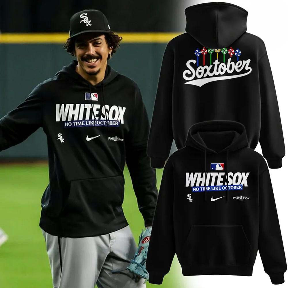 Chicago White Sox Merch Soxtober Postseason Pullover Hoodie Gift For White Sox Fans 1 - Unicasport Chicago White Sox Merch Soxtober Postseason Pullover Hoodie Gift For White Sox Fans