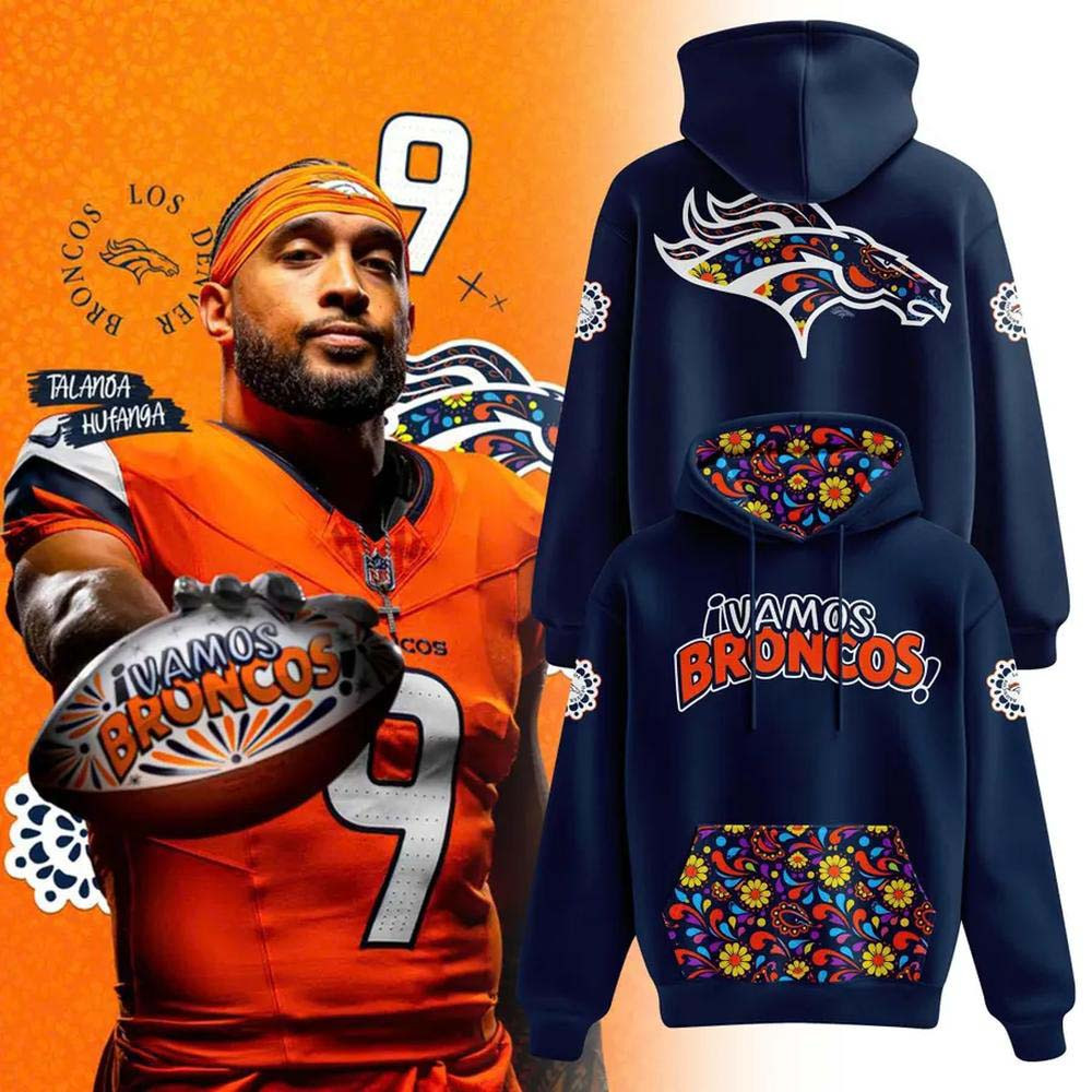Denver Broncos Merch Hispanic Heritage Month Pullover Hoodie Gift For Broncos Fans 1 - Unicasport Denver Broncos Merch Hispanic Heritage Month Pullover Hoodie Gift For Broncos Fans