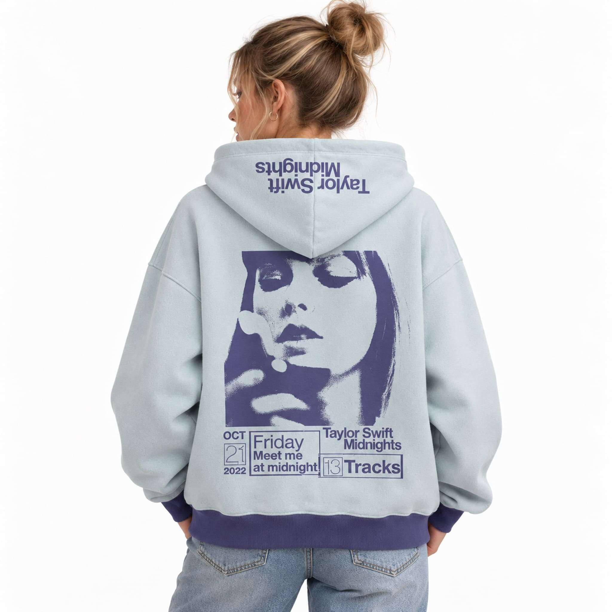 Taylor Midnights Hoodie Friday Meet Me At Midnight Hoodie TS Merch Gift For Swifties 1 - Unicasport Taylor Midnights Hoodie Friday Meet Me At Midnight Hoodie TS Merch Gift For Swifties