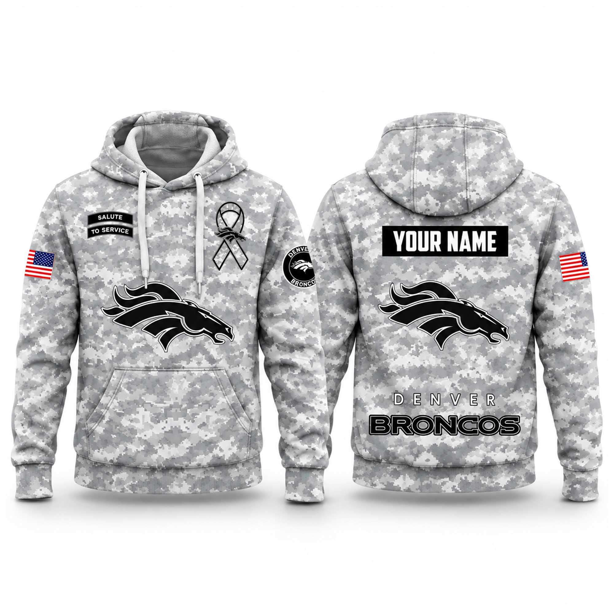 Personalized 2026 Broncos X Salute to Service Camo Hoodie Denver Broncos Merch Fan Gifts 1 - Unicasport Personalized 2026 Broncos X Salute to Service Camo Hoodie Denver Broncos Merch Fan Gifts