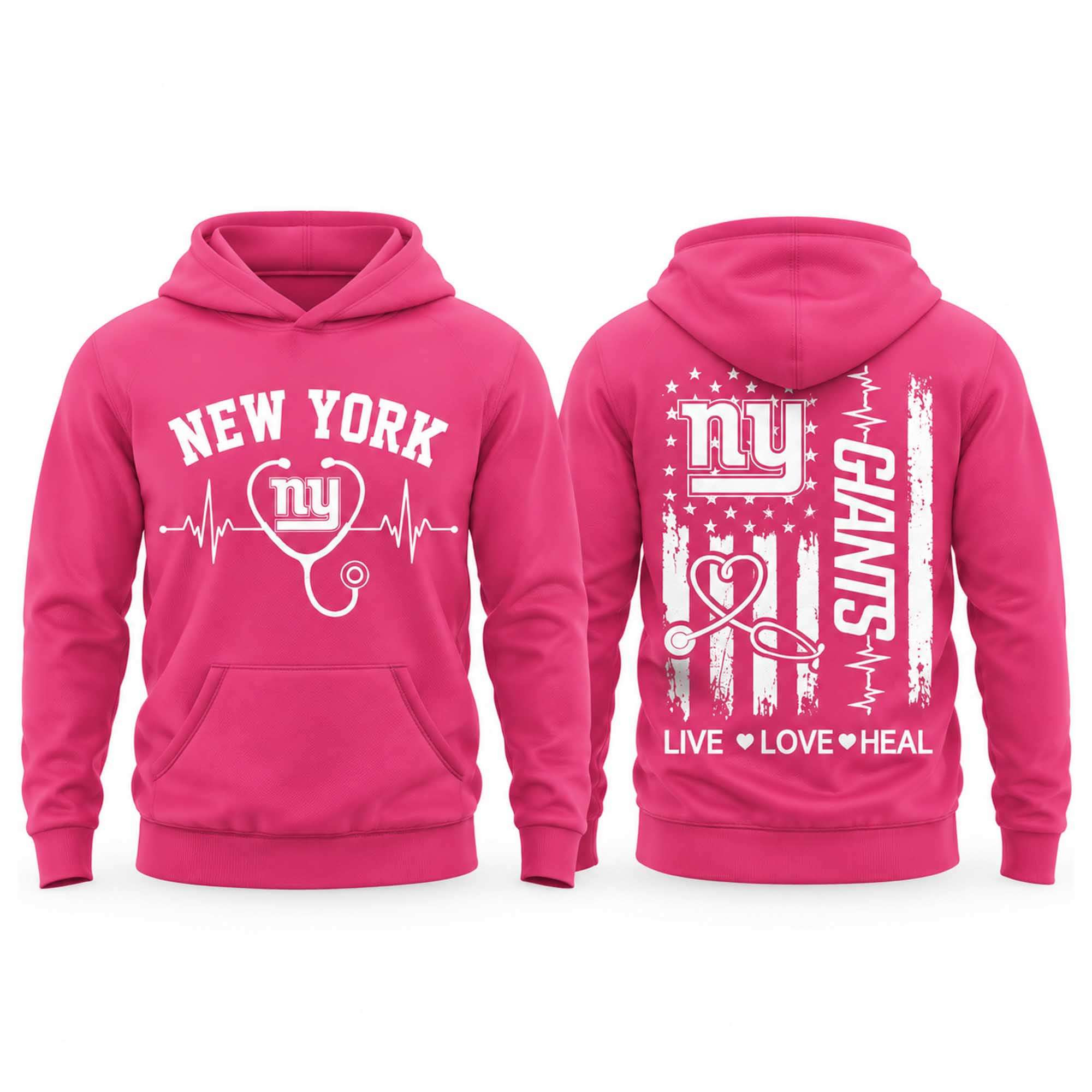 Giants Nurse Appreciation Day 2026 Hoodie New York Giants Merch Gift For Football Fans 1 - Unicasport Giants Nurse Appreciation Day 2026 Hoodie New York Giants Merch Gift For Football Fans