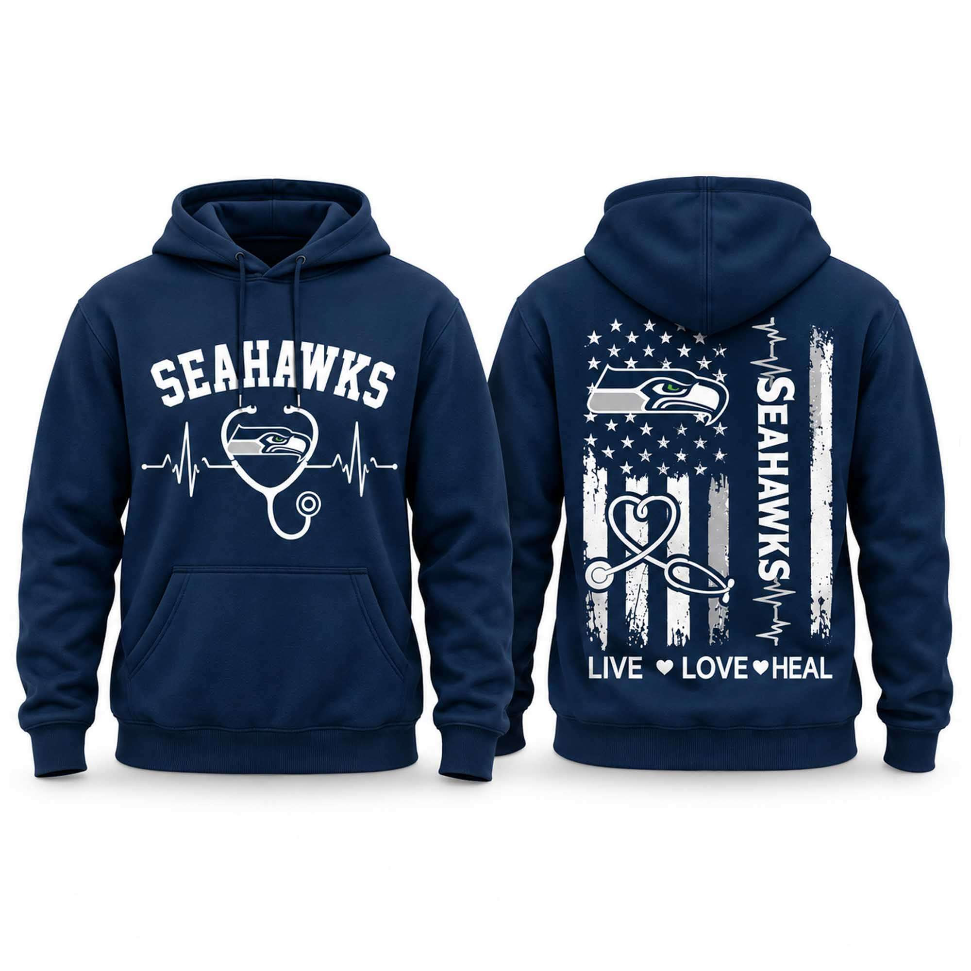 Seahawks Nurse Appreciation Day 2026 Hoodie Seattle Seahawks Merch Best Football Related Gifts 1 - Unicasport Seahawks Nurse Appreciation Day 2026 Hoodie Seattle Seahawks Merch Best Football Related Gifts