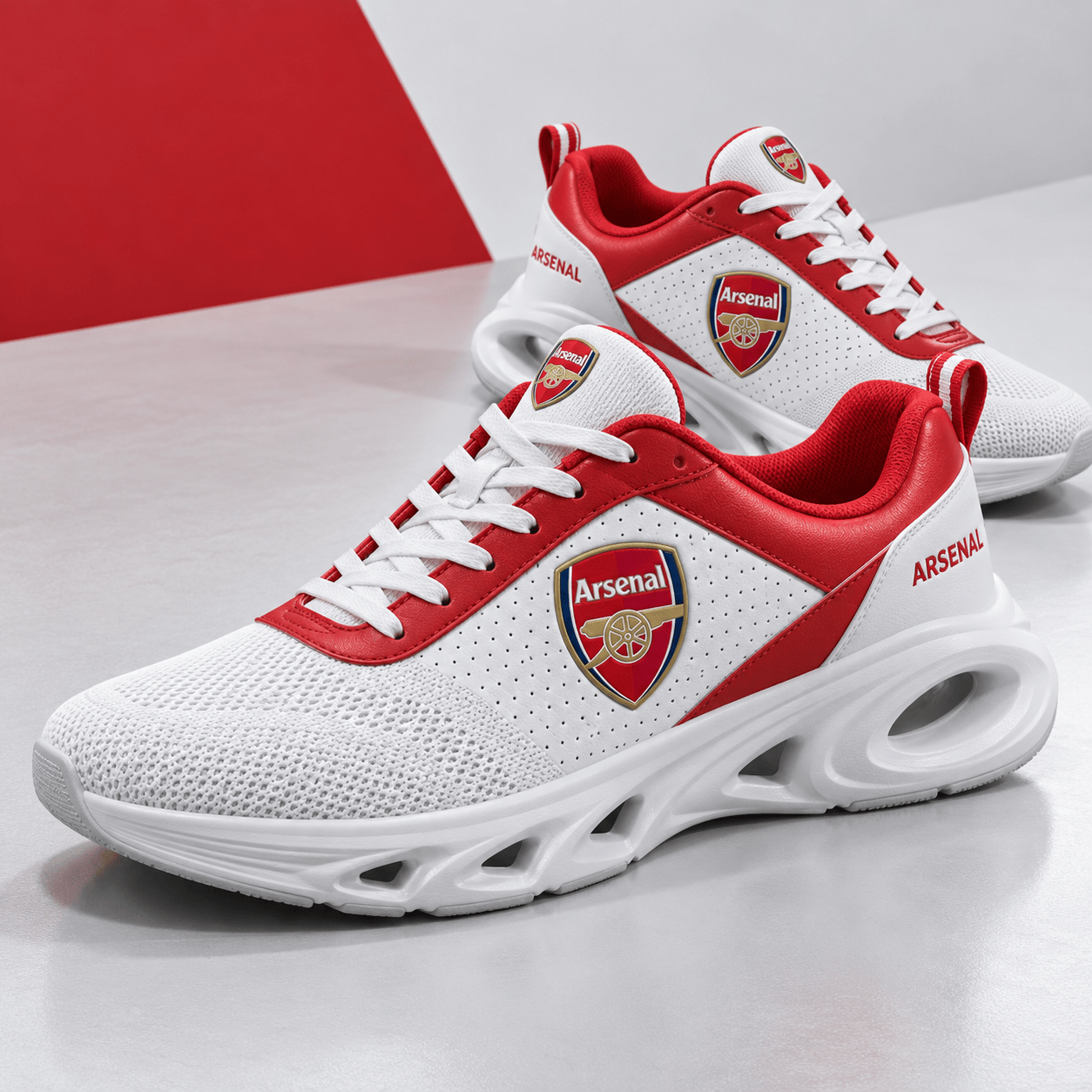 Arsenal Legacy 2026 Sport Sneakers Arsenal FC Merch Gift For Soccer Lovers