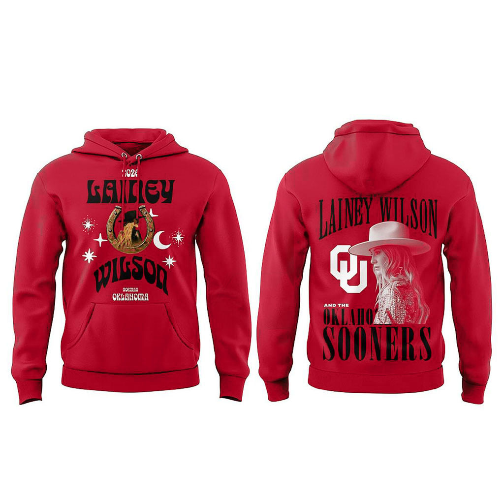Oklahoma Sooners X Lainey Wilson Whirlwind Event Show Hoodie Lainey Wilson Concert Merch 1 - Unicasport Oklahoma Sooners X Lainey Wilson Whirlwind Event Show Hoodie Lainey Wilson Concert Merch