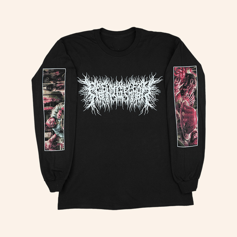 PeelingFlesh Merch Human Pudding Long Sleeve Shirt PeelingFlesh Concert Apparel Fans Gifts 1 - Unicasport PeelingFlesh Merch Human Pudding Long Sleeve Shirt PeelingFlesh Concert Apparel Fans Gifts