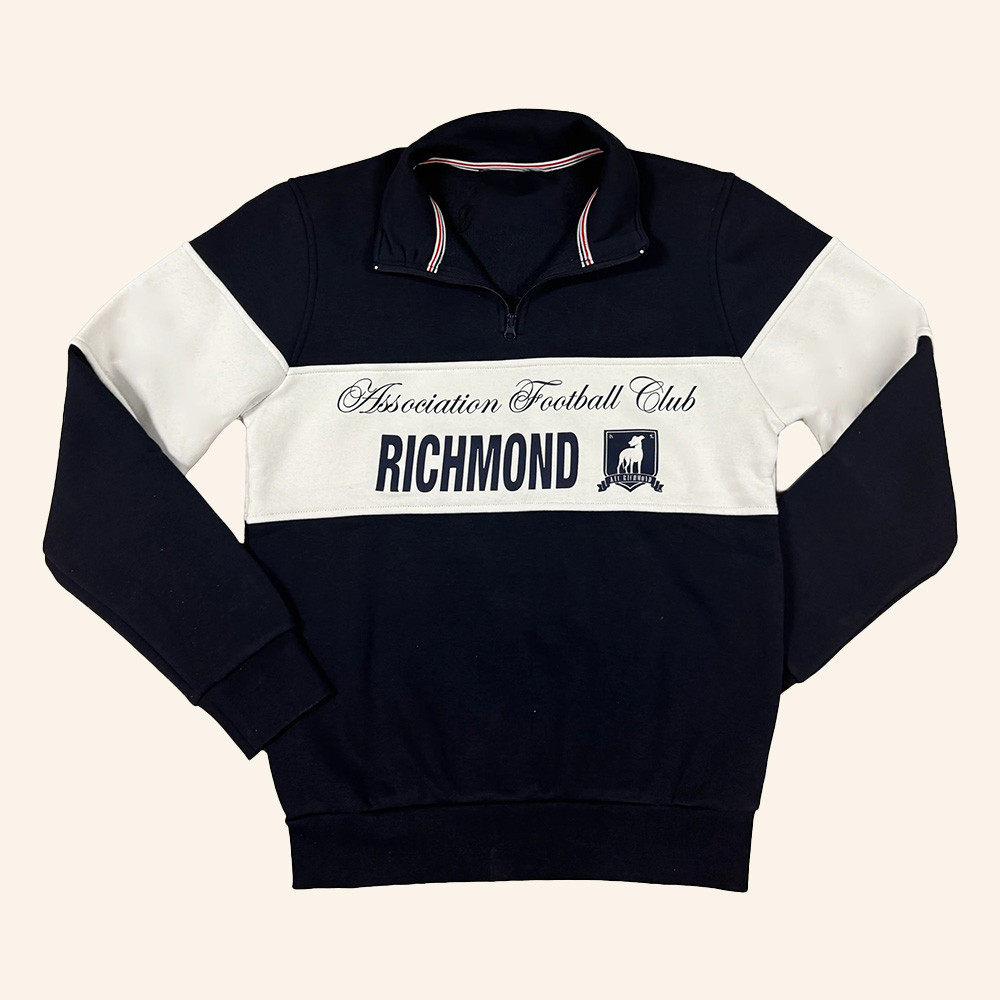 Ted Lasso Merch Richmond Football Club Quarter Zip Sweatshirt Ted Lasso Apparel Gifts Ideas 1 - Unicasport Ted Lasso Merch Richmond Football Club Quarter Zip Sweatshirt Ted Lasso Apparel Gifts Ideas