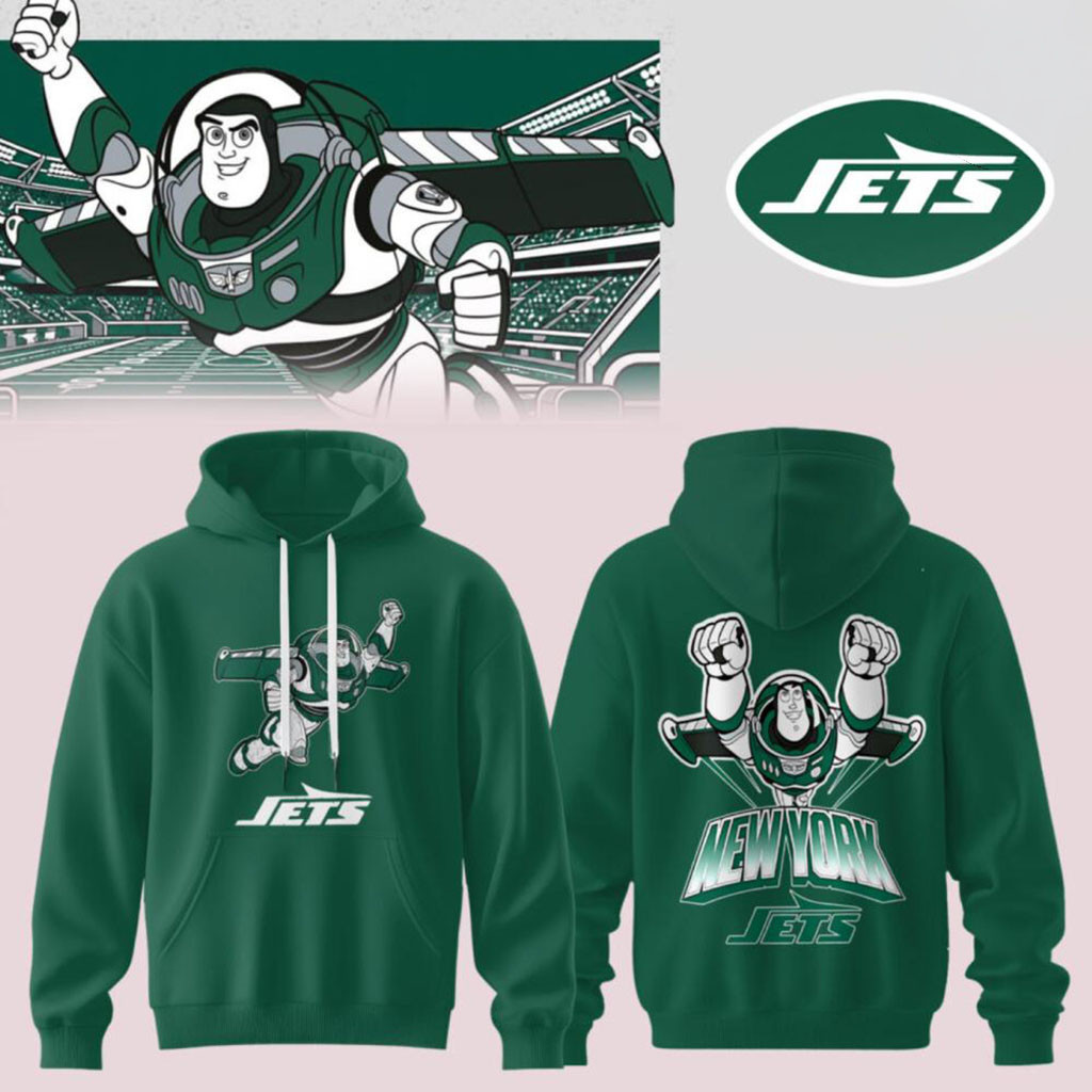 New York Jets X Buzz Lightyear Hoodie NY Jets Merch Present For Football Lovers 1 - Unicasport New York Jets X Buzz Lightyear Hoodie NY Jets Merch Present For Football Lovers