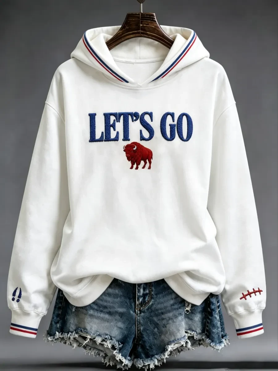 Buffalo Bills Merch Let's Go Hoodie Buffalo Football Game Day Clothing Gifts For Her 1 - Unicasport Buffalo Bills Merch Let's Go Hoodie Buffalo Football Game Day Clothing Gifts For Her