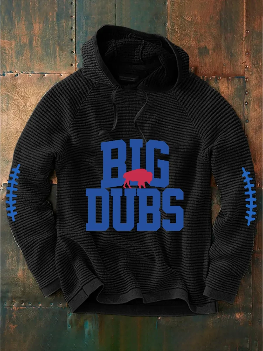 Buffalo Bills Merch Big Dubs Hoodie Game Day Apparel Presents For Football Lovers