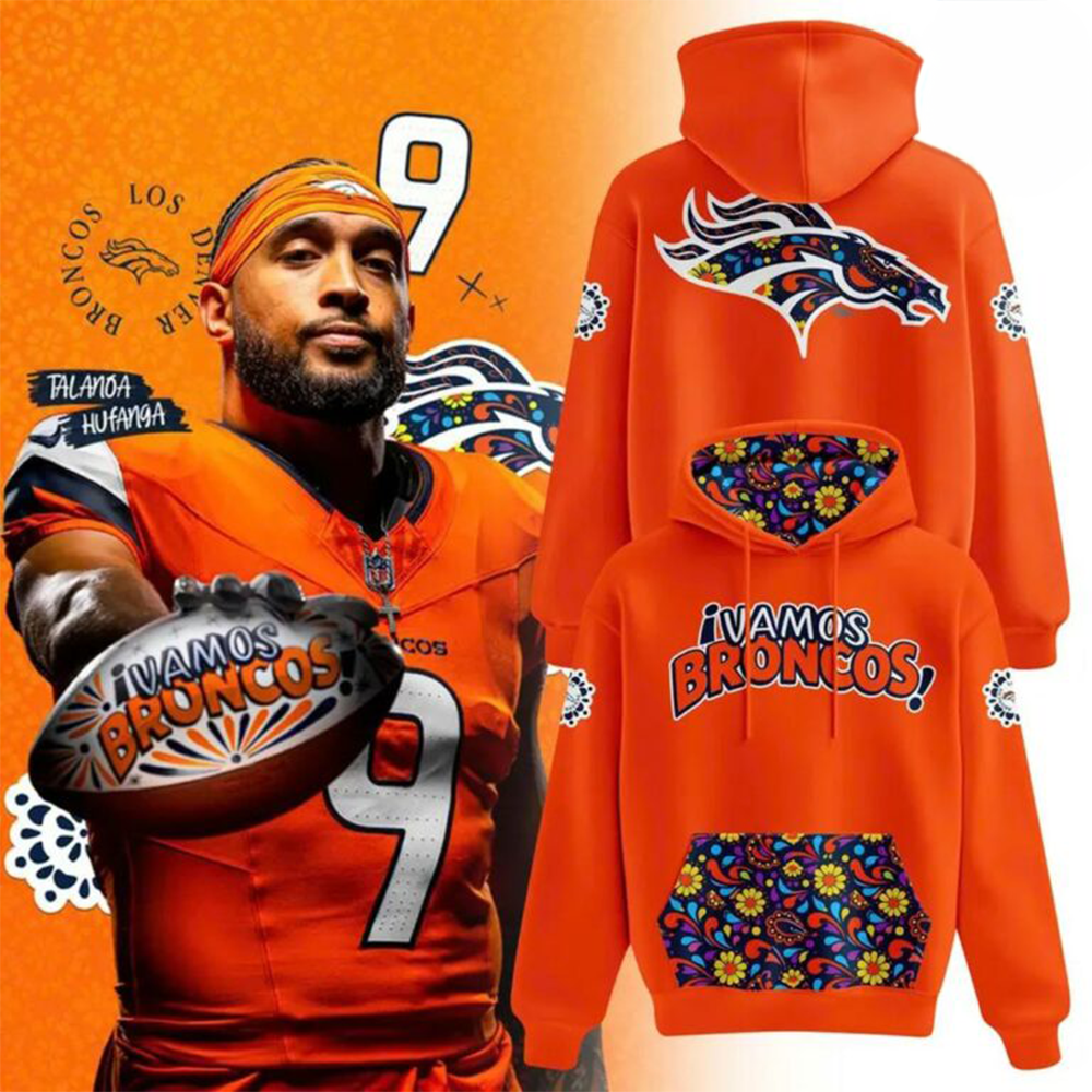 Denver Broncos Merch Hispanic Heritage Month 2026 Hoodie Best Men's Gift 1 - Unicasport Denver Broncos Merch Hispanic Heritage Month 2026 Hoodie Best Men's Gift
