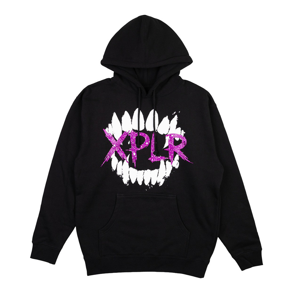 XPLR Merch Sam And Colby 2026 Glitter Ink Bright Bite Hoodie Gift For Sam And Colby Fans 1 - Unicasport XPLR Merch Sam And Colby 2026 Glitter Ink Bright Bite Hoodie Gift For Sam And Colby Fans