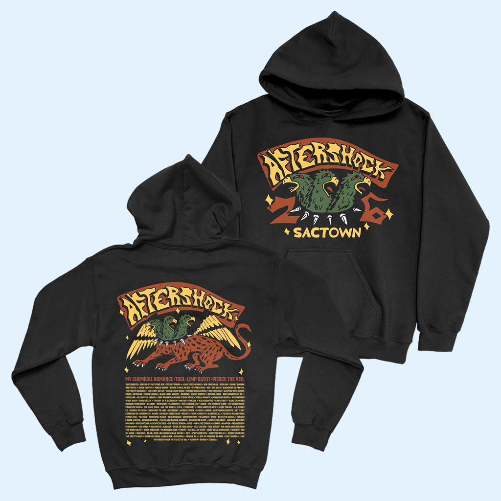 Aftershock Merch 2026 Griffin Trio Hoodie Cool Gift For Music Lover 1 - Unicasport Aftershock Merch 2026 Griffin Trio Hoodie Cool Gift For Music Lover