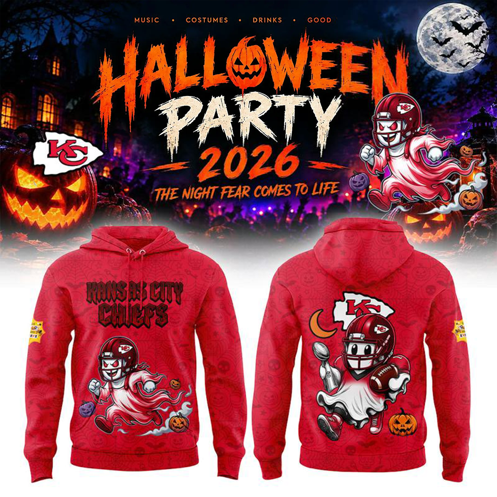 Kansas City Chiefs Merch x Halloween Night 2026 Hoodie Gift For Supporters 1 - Unicasport Kansas City Chiefs Merch x Halloween Night 2026 Hoodie Gift For Supporters