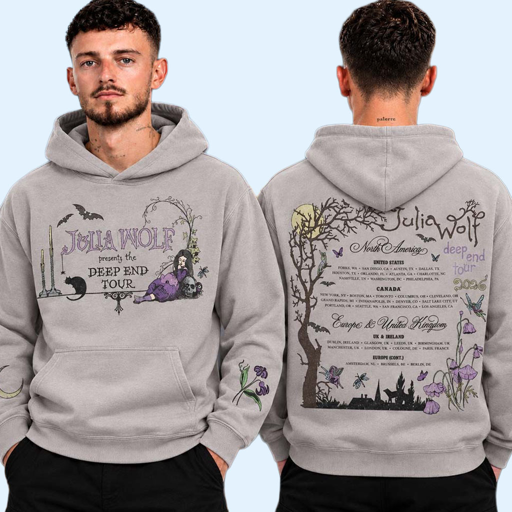 Julia Wolf Merch Deep End World Tour 2026 Dateback Hoodie Gifts For Music Lovers 1 - Unicasport Julia Wolf Merch Deep End World Tour 2026 Dateback Hoodie Gifts For Music Lovers