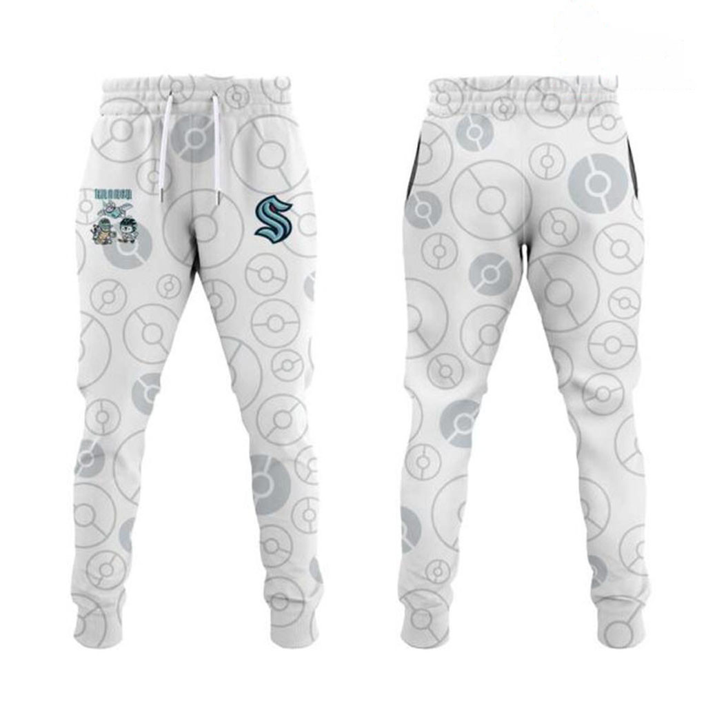 Seattle Kraken X Pokemon Night 2026 Sweatpants Seattle Kraken Merch Gifts For Hockey Fans 1 - Unicasport Seattle Kraken X Pokemon Night 2026 Sweatpants Seattle Kraken Merch Gifts For Hockey Fans