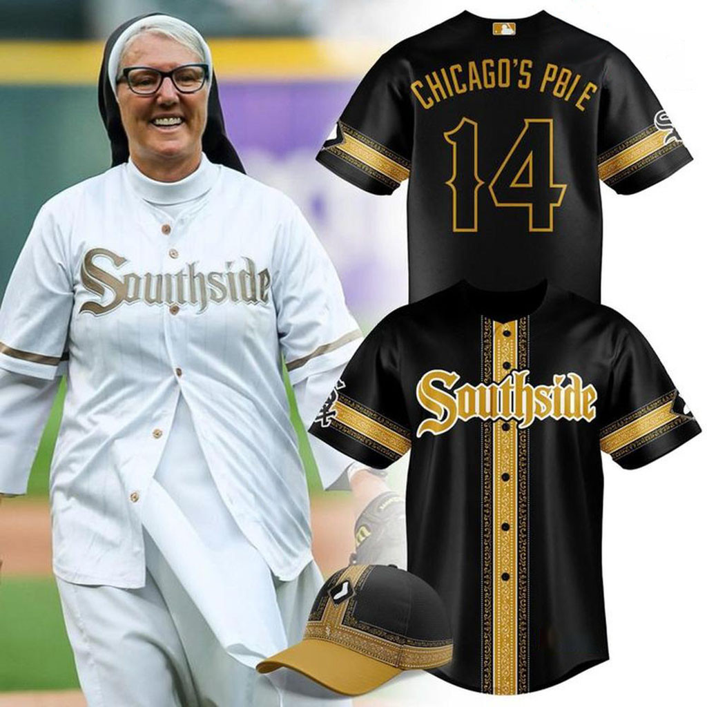 Chicago White Sox Special Southside Pope 14 Baseball Jersey Chicago White Sox Merch Fan Gifts 1 - Unicasport Chicago White Sox Special Southside Pope 14 Baseball Jersey Chicago White Sox Merch Fan Gifts