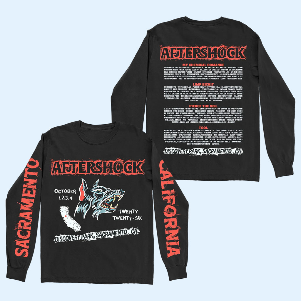 Aftershock Merch 2026 On The Map Long Sleeve Shirt Gift For Music Concert Lovers 1 - Unicasport Aftershock Merch 2026 On The Map Long Sleeve Shirt Gift For Music Concert Lovers