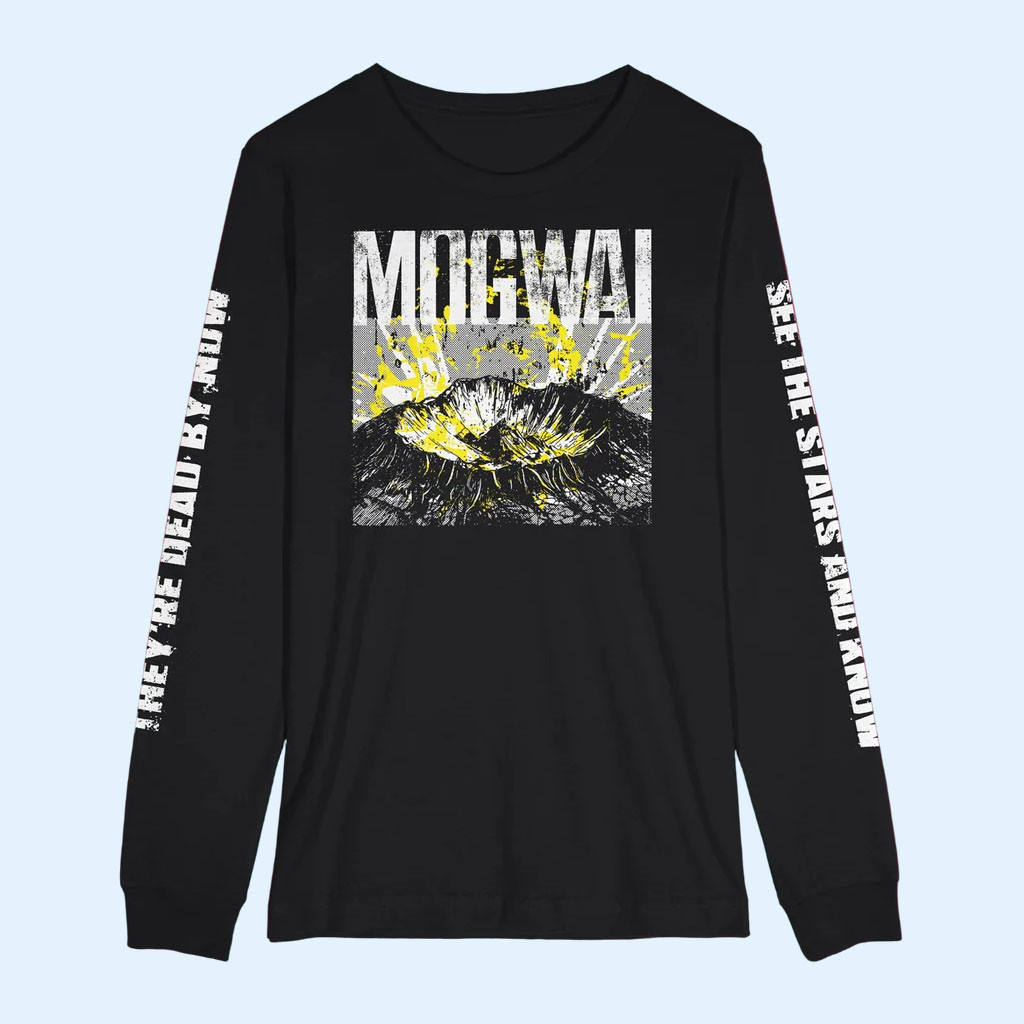 Mogwai Merch 2026 The Bad Fire Black Long Sleeve Shirt Presents For Music Lovers 1 - Unicasport Mogwai Merch 2026 The Bad Fire Black Long Sleeve Shirt Presents For Music Lovers