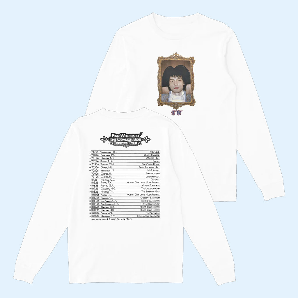 Finn Wolfhard Merch 2026 Common Side Effects Tour Long Sleeve T-Shirt Gift For Music Lovers 1 - Unicasport Finn Wolfhard Merch 2026 Common Side Effects Tour Long Sleeve T-Shirt Gift For Music Lovers