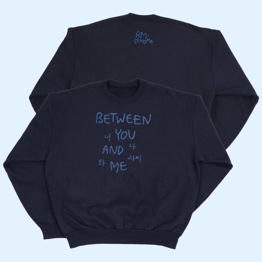 RM X SFMOMA Merch 2026 Between You And Me Sweatshirt Kpop Gear Gifts For BTS Fans 1 - Unicasport RM X SFMOMA Merch 2026 Between You And Me Sweatshirt Kpop Gear Gifts For BTS Fans