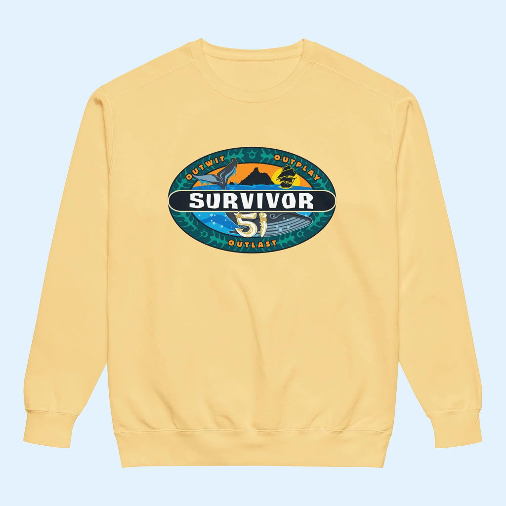 Survivor Merch 2026 Survivor Season 51 Crewneck Sweatshirt Gift For TV Series Fans 1 - Unicasport Survivor Merch 2026 Survivor Season 51 Crewneck Sweatshirt Gift For TV Series Fans