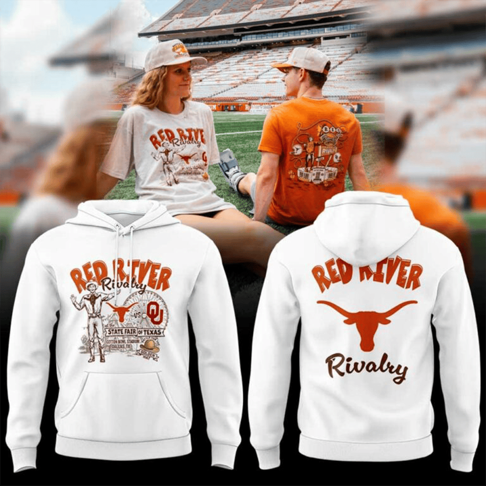 Texas Longhorns Merch Red River Rivalry 2026 Hoodie Football Enthusiasts Gift Ideas 1 - Unicasport Texas Longhorns Merch Red River Rivalry 2026 Hoodie Football Enthusiasts Gift Ideas