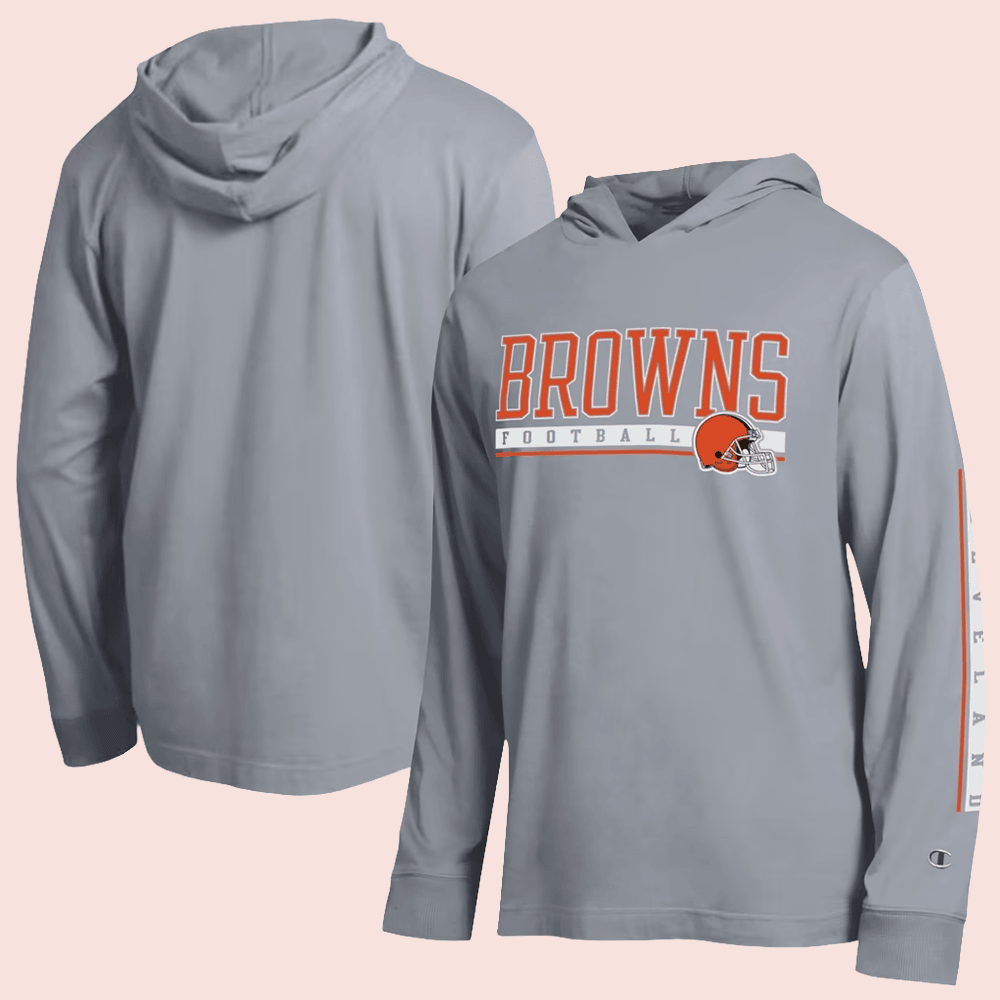 Cleveland Browns Merch Champion Gray Cleveland Browns All Star Hoodie Gift For Sport Lovers 1 - Unicasport Cleveland Browns Merch Champion Gray Cleveland Browns All Star Hoodie Gift For Sport Lovers