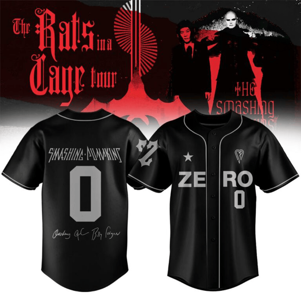The Smashing Pumpkins Merch The Rats In A Cage Tour 2026 Baseball Jersey Concert Gift 1 - Unicasport The Smashing Pumpkins Merch The Rats In A Cage Tour 2026 Baseball Jersey Concert Gift