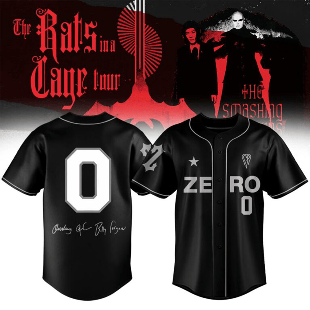 The Smashing Pumpkins Merch The Rats In A Cage Tour 2026 Baseball Jersey Concert Lovers Gift 1 - Unicasport The Smashing Pumpkins Merch The Rats In A Cage Tour 2026 Baseball Jersey Concert Lovers Gift