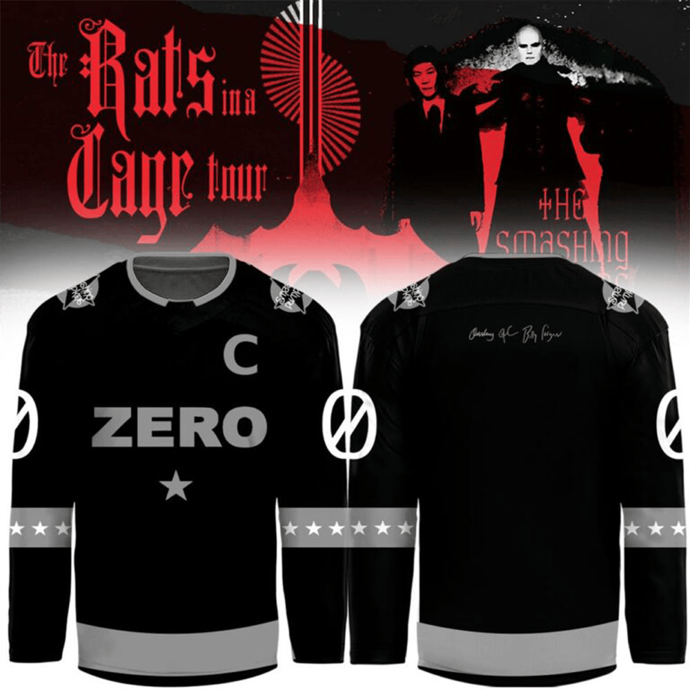 The Smashing Pumpkins Merch The Rats In A Cage Tour 2026 Hockey Jersey Concert Lovers Apparel Gift 1 - Unicasport The Smashing Pumpkins Merch The Rats In A Cage Tour 2026 Hockey Jersey Concert Lovers Apparel Gift