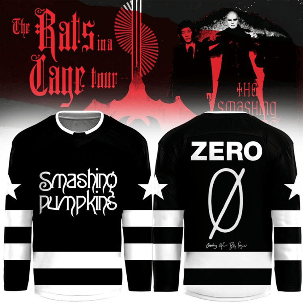 The Smashing Pumpkins Merch The Rats In A Cage Tour 2026 Hockey Jersey Concert Gift Ideas 1 - Unicasport The Smashing Pumpkins Merch The Rats In A Cage Tour 2026 Hockey Jersey Concert Gift Ideas