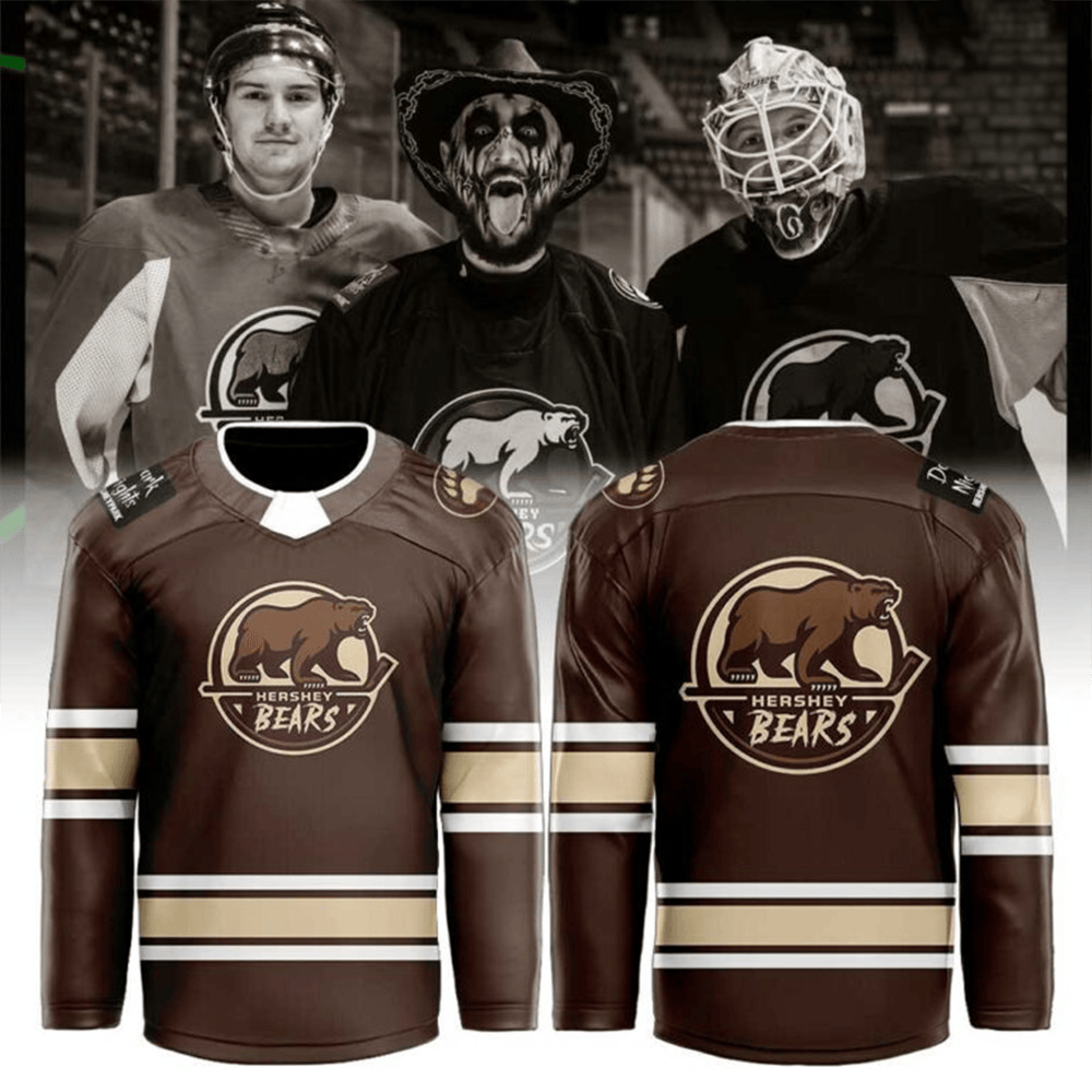 Hershey Bears Merch Glow in the Dark Nights 2026 Hockey Jersey Gift For Loyal Fans 1 - Unicasport Hershey Bears Merch Glow in the Dark Nights 2026 Hockey Jersey Gift For Loyal Fans