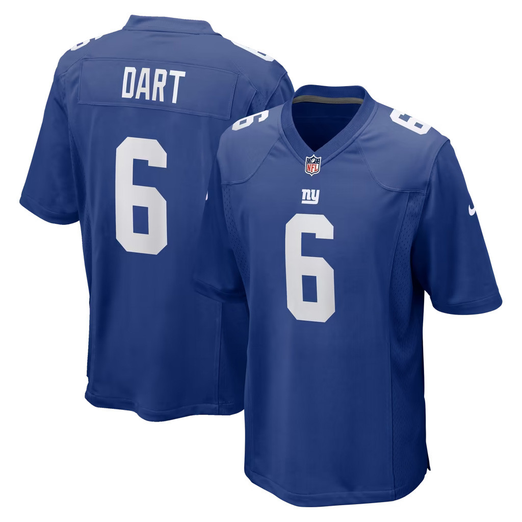 Jaxson Dart Jersey New York Giants Merch #6 NY Giants Team Game Jersey Unique Football Gifts 1 - Unicasport Jaxson Dart Jersey New York Giants Merch #6 NY Giants Team Game Jersey Unique Football Gifts
