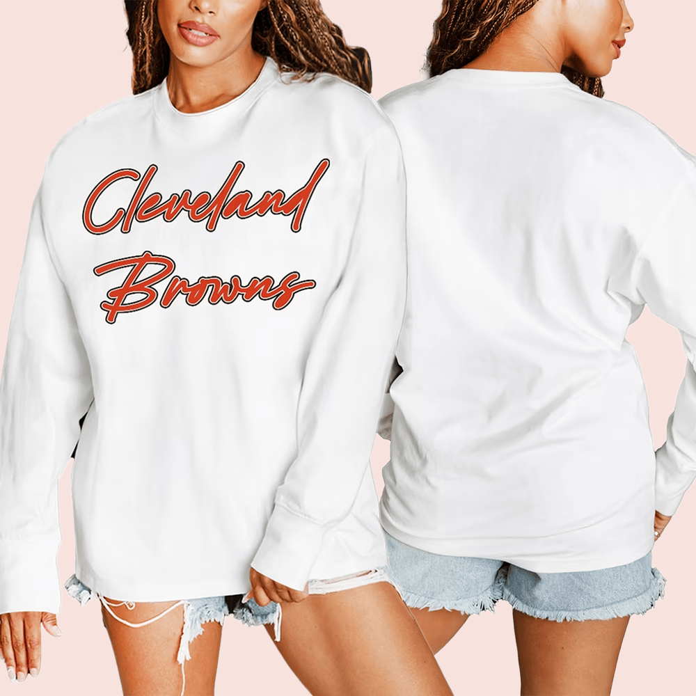 Cleveland Browns Merch Gameday Cleveland Browns Classic Comeback Long Sleeve Shirt Fans Clothes Gift 1 - Unicasport Cleveland Browns Merch Gameday Cleveland Browns Classic Comeback Long Sleeve Shirt Fans Clothes Gift