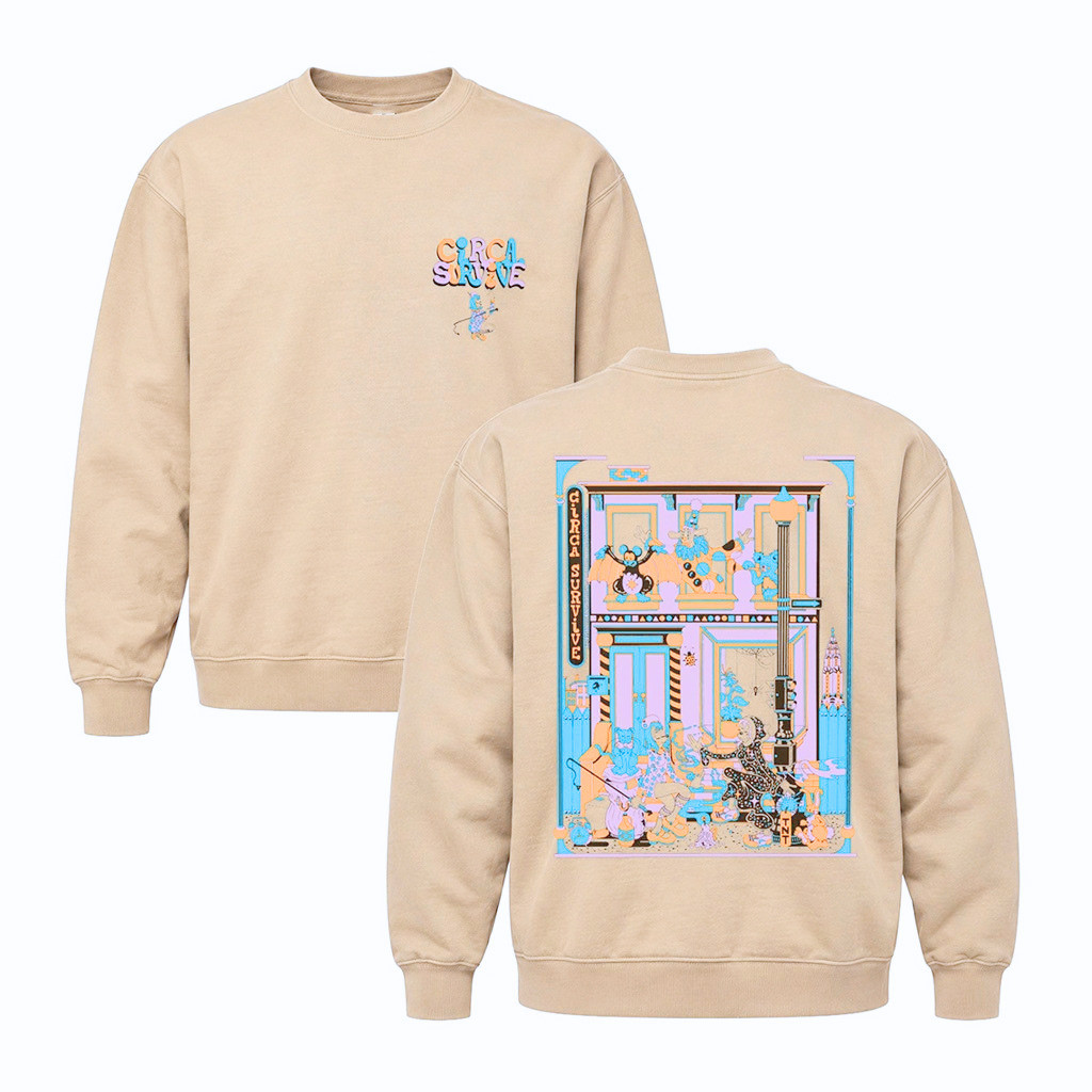 Circa Survive Merch Fall 2026 Tour TNT Sweatshirt Gift For Post Hardcore Lover 1 - Unicasport Circa Survive Merch Fall 2026 Tour TNT Sweatshirt Gift For Post Hardcore Lover