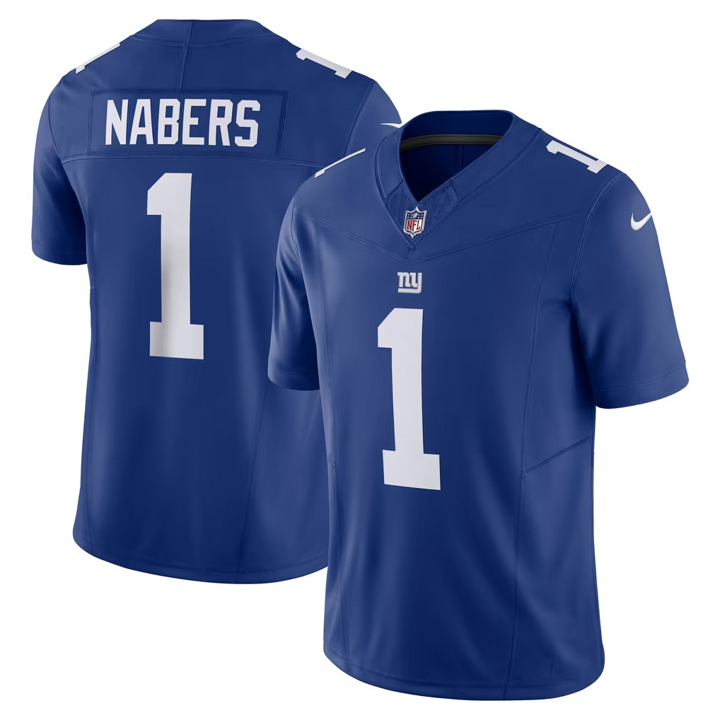 Malik Nabers Jersey New York Giants Merch #1 NY Giants Vapor FUSE Jersey Cool Football Gifts 1 - Unicasport Malik Nabers Jersey New York Giants Merch #1 NY Giants Vapor FUSE Jersey Cool Football Gifts