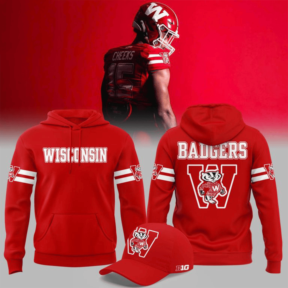 Wisconsin Badgers Merch 2026 ThrowBack Hoodie Present For Football Fans 1 - Unicasport Wisconsin Badgers Merch 2026 ThrowBack Hoodie Present For Football Fans