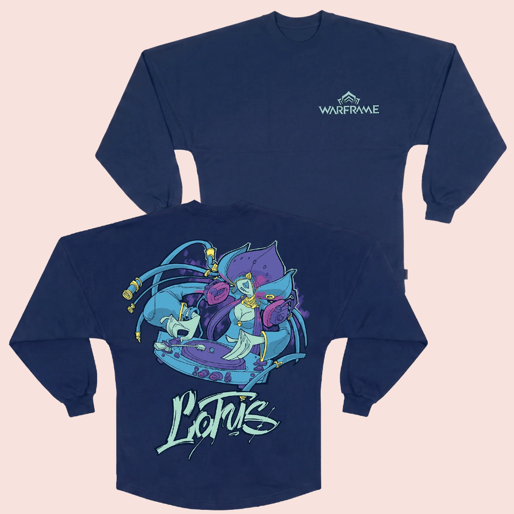 Warframe Merch Warframe DJ Lotus Ribbed Long Sleeve Shirt Gift For Gaming Lovers 1 - Unicasport Warframe Merch Warframe DJ Lotus Ribbed Long Sleeve Shirt Gift For Gaming Lovers