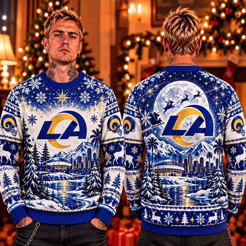 Los Angeles Rams 2026 Ugly Christmas Sweater Xmas Clothing Ramily Gifts Ideas 1 - Unicasport Los Angeles Rams 2026 Ugly Christmas Sweater Xmas Clothing Ramily Gifts Ideas