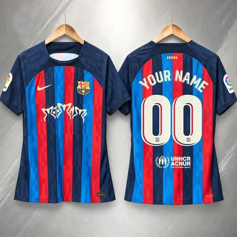 Custom FC Barcelona X Rosalia Motomami 2022 23 El Clasico Home Jersey Gifts For Culers 1 - Unicasport Custom FC Barcelona X Rosalia Motomami 2022 23 El Clasico Home Jersey Gifts For Culers