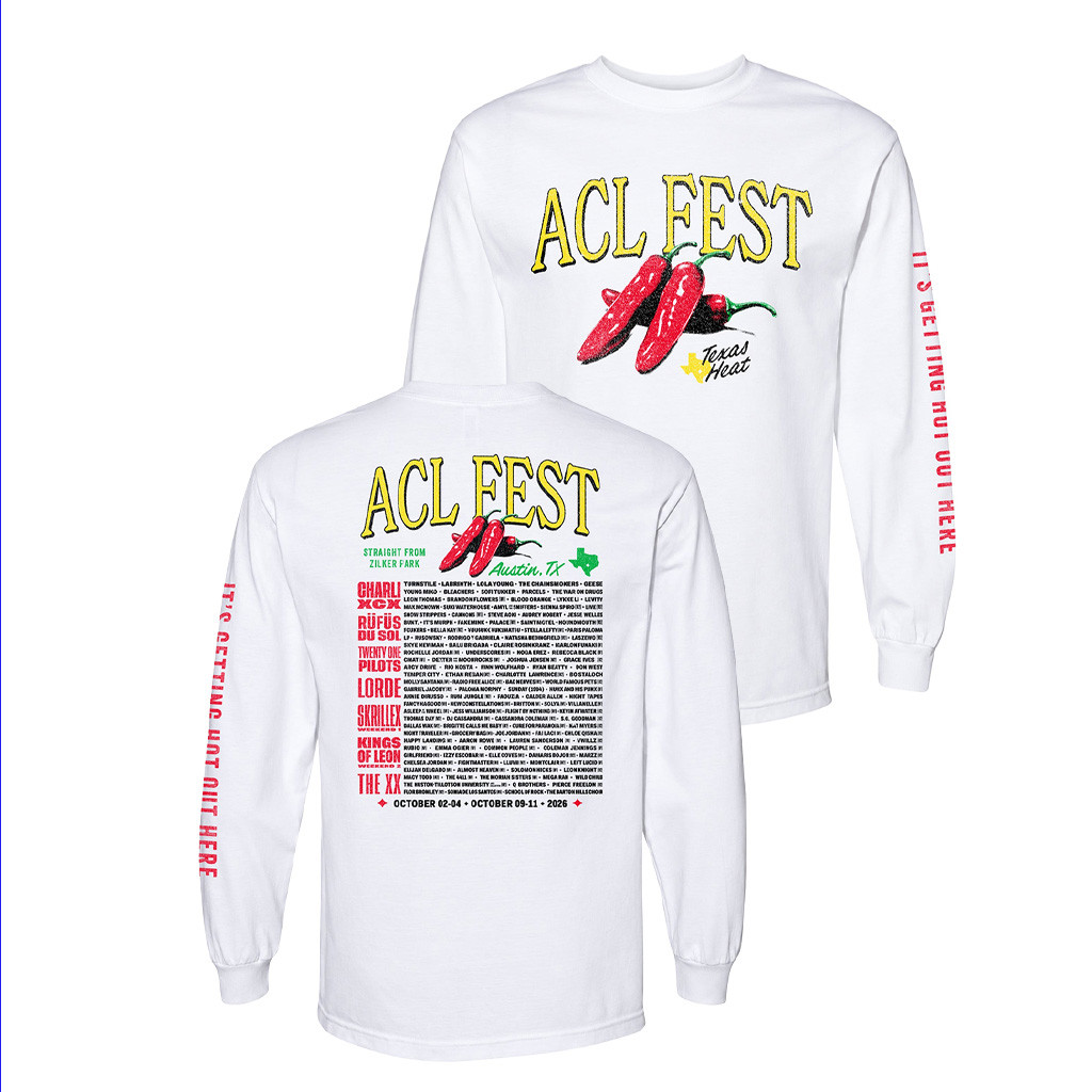 ACL Merch 2026 ACL Music Festival Pepper Long Sleeve Shirt Best Gift For Concert Lovers 1 - Unicasport ACL Merch 2026 ACL Music Festival Pepper Long Sleeve Shirt Best Gift For Concert Lovers