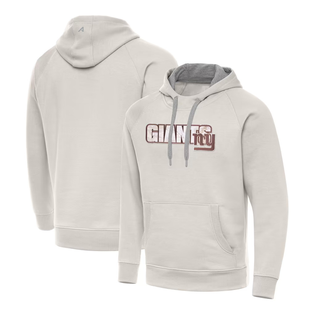 New York Giants Merch 2026 Antigua NY Giants Woodland Camo Victory Hoodie Football Fan Gifts