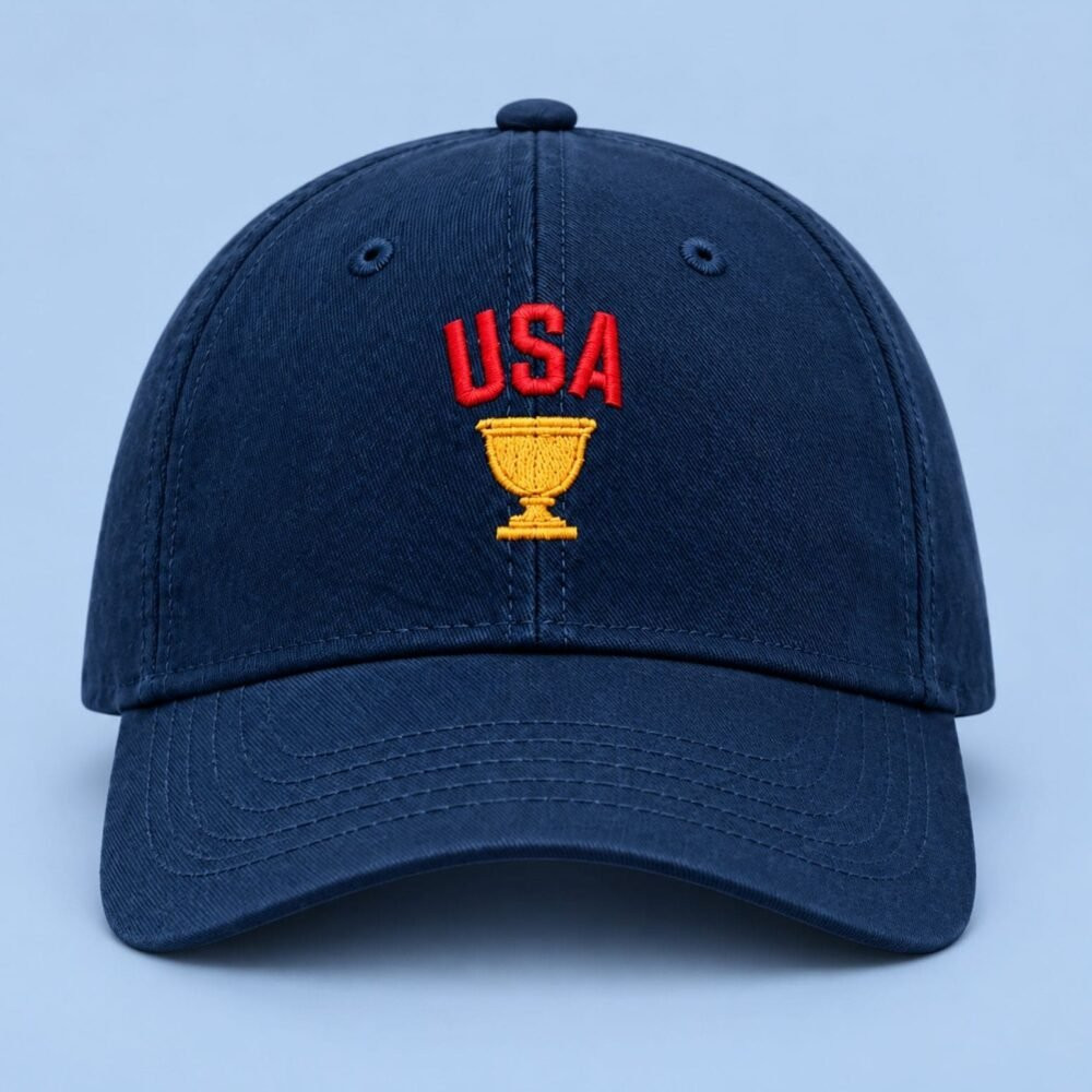 Presidents Cup Merch Hat 2026 Team USA Presidents Cup Baseball Cap Men's Gift Ideas