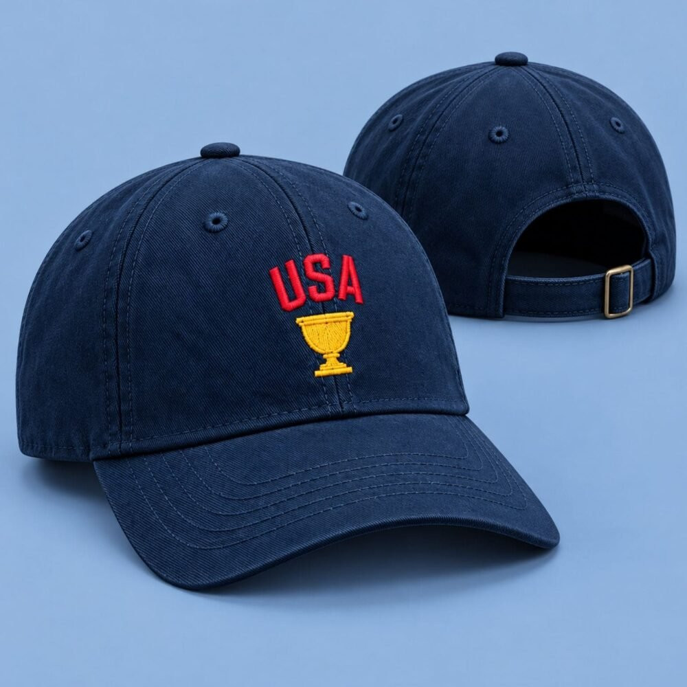 Presidents Cup Merch Hat 2026 Team USA Presidents Cup Baseball Cap Gift For Fans