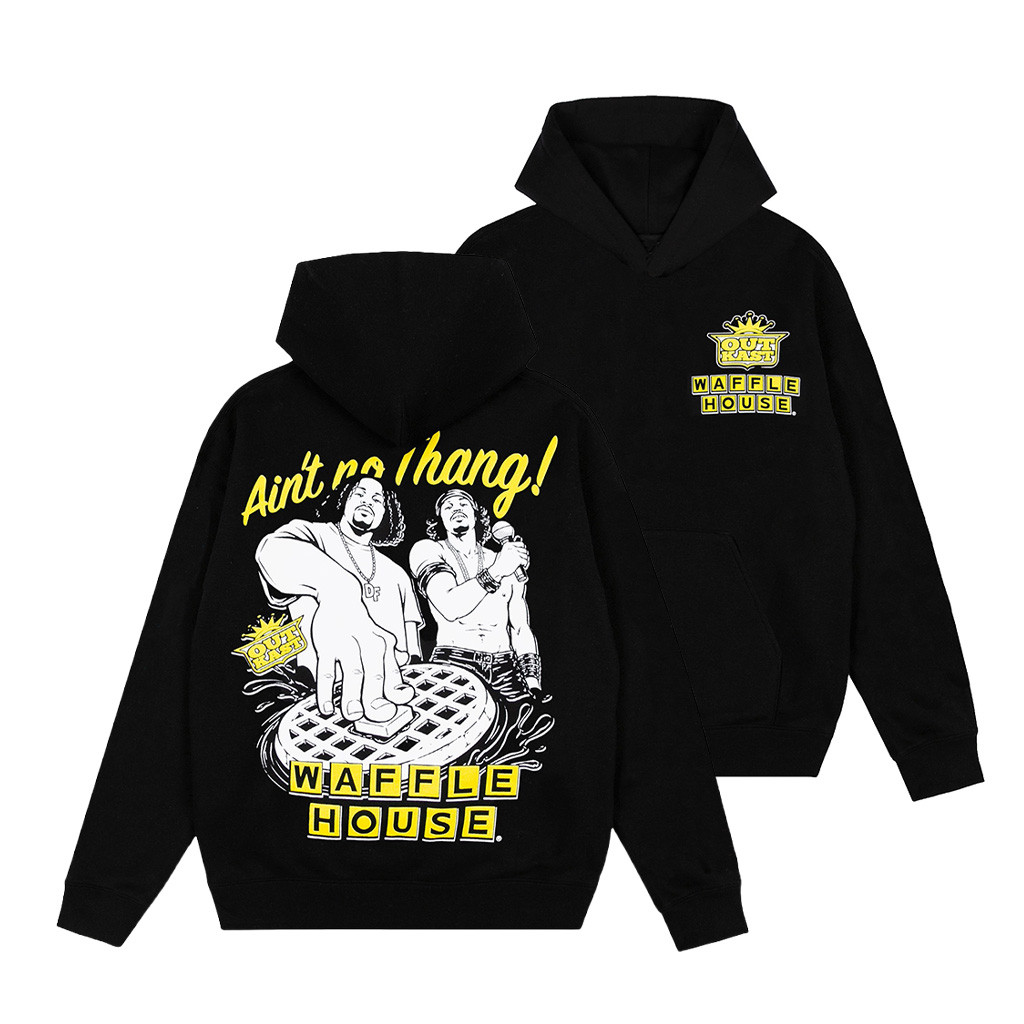 Outkast Merch Waffle Record Hoodie Best Gift For Hip Hop Lover 1 - Unicasport Outkast Merch Waffle Record Hoodie Best Gift For Hip Hop Lover