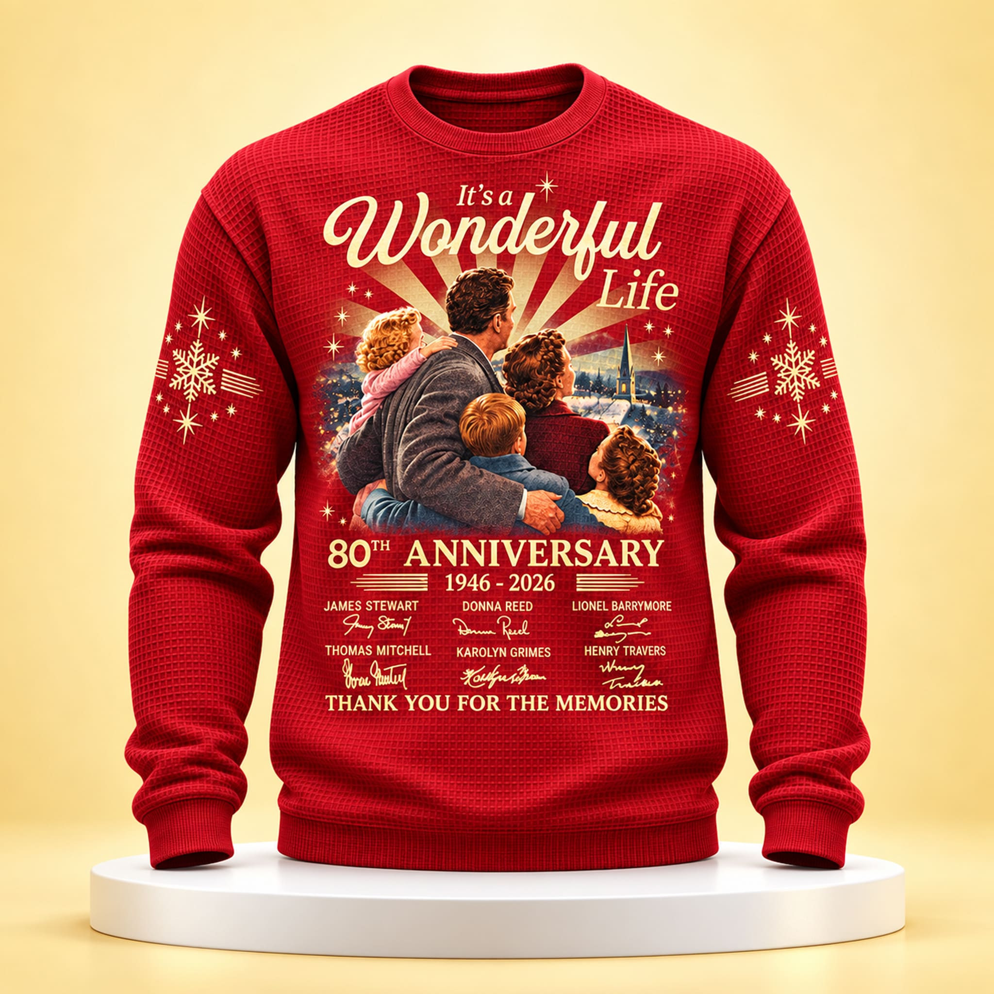 It's A Wonderful Life 80th Anniversary Christmas Sweatshirt Xmas Gifts For Brother 1 - Unicasport It's A Wonderful Life 80th Anniversary Christmas Sweatshirt Xmas Gifts For Brother