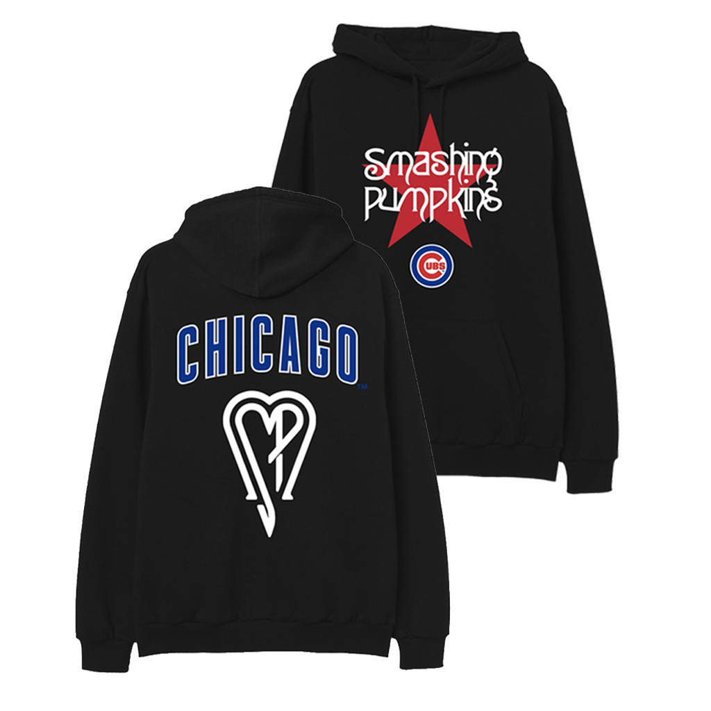 Smashing Pumpkins Merch x Chicago Cubs Star Hoodie Gift For Alternative Rock Fans 1 - Unicasport Smashing Pumpkins Merch x Chicago Cubs Star Hoodie Gift For Alternative Rock Fans